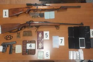 Rožaje: Oduzeto oružje u ilegalnom posjedu, municija, vozila,...
