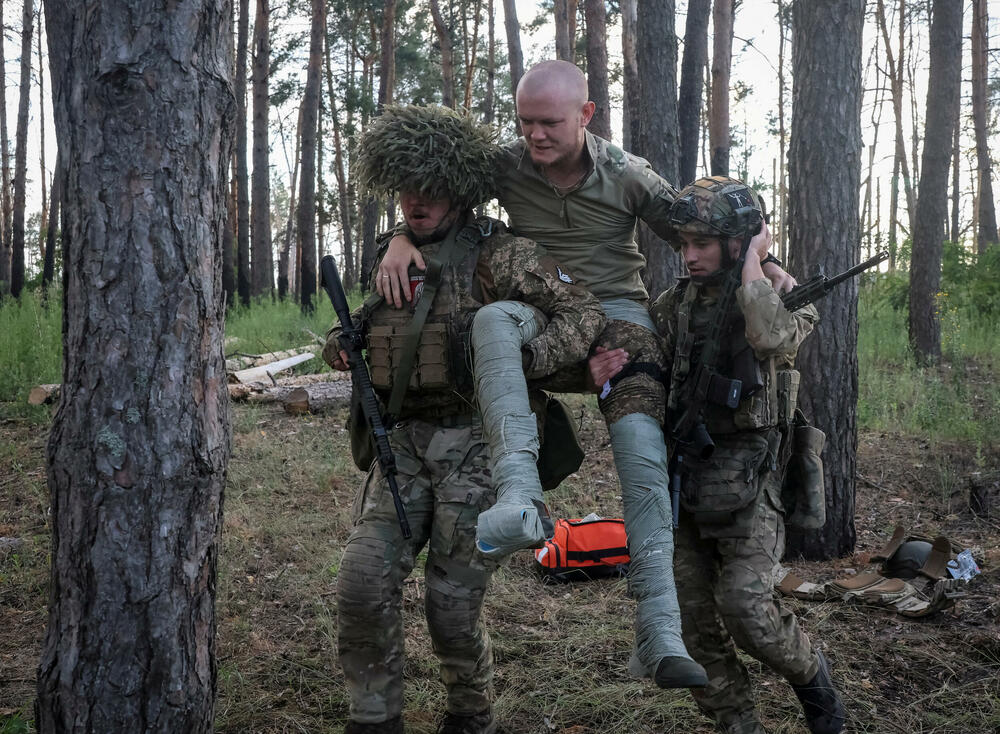 Pripadnici brigade “Hartija” u Harkovskoj oblasti 14. avgusta