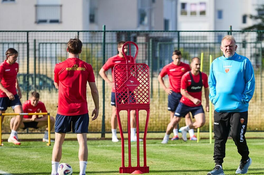 Detalj sa treninga, Foto: FSCG