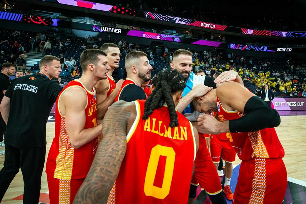 Radost nakon pobjede, Foto: FIBA