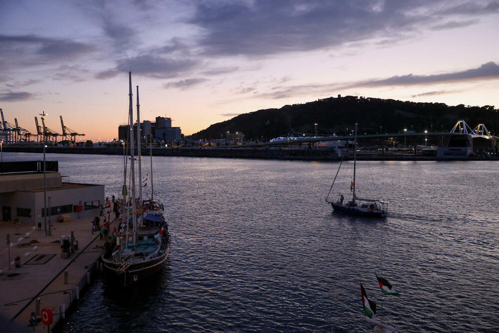 <p>Među aktivistima iz desetina zemalja su švedska ekološka aktivistkinja Greta Tunberg, irski glumac Lijam Kaningem i španski glumac Eduard Fernandes, kao i evropski zvaničnici i javne ličnosti, uključujući i bivšu gradonačelnicu Barselone Adu Kolau</p>