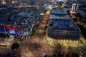 U Novom Sadu, u tišini obileženo 10 mjeseci tragedije na...
