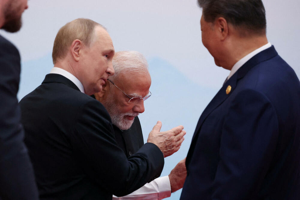 Putin, Modi i Si, Foto: Reuters