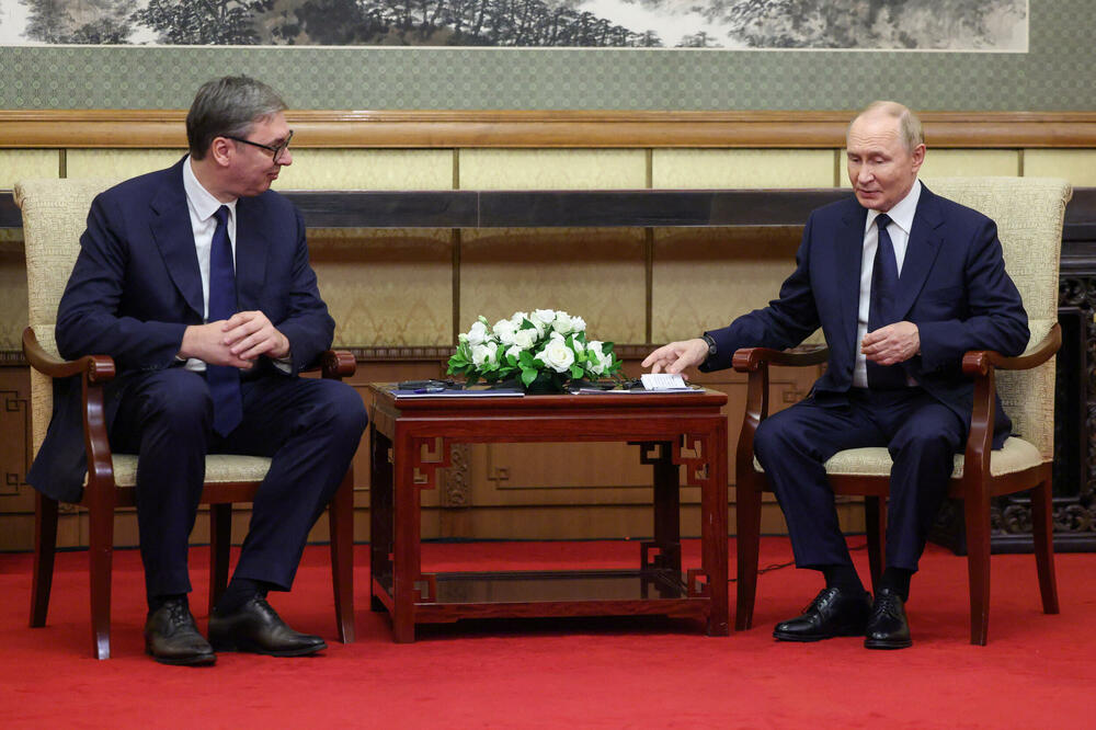 Vučić i Putin, Foto: Reuters
