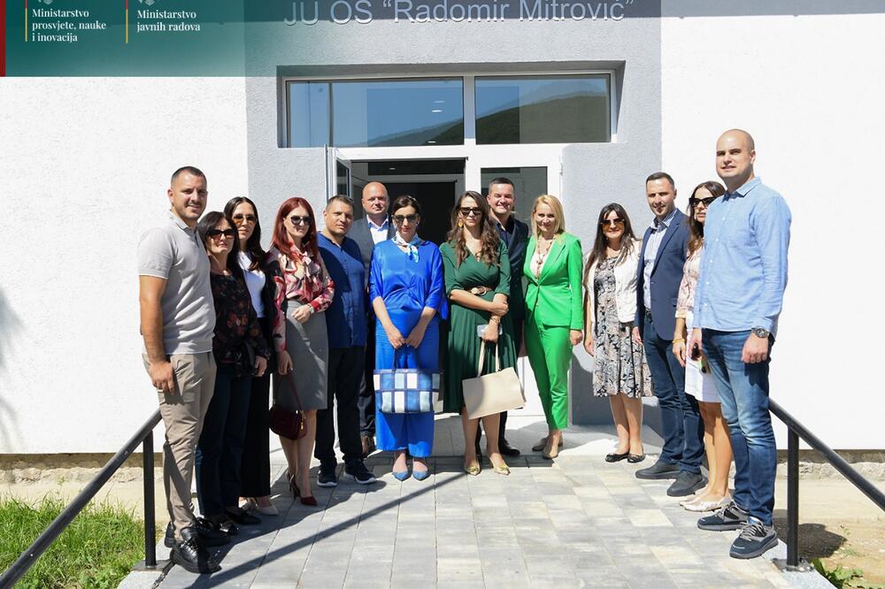 Rekonstruisana JU OŠ "Radomir Mitrović" u Donjim Lugama, Foto: Ministarstvo prosvjete, nauke i inovacija