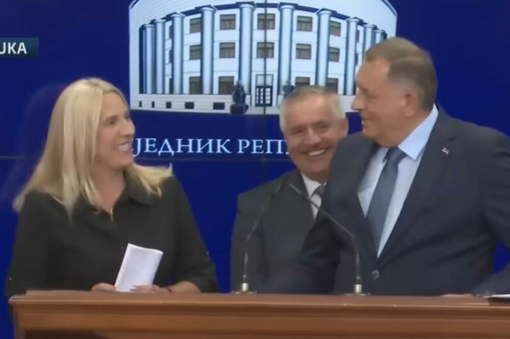 Cvijanović i Dodik, Foto: Screenshot/Youtube