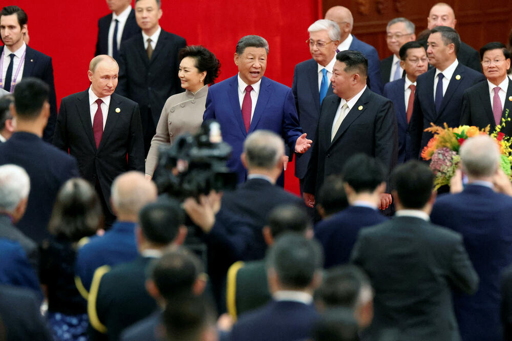 Putin, Si i Kim, Foto: Reuters