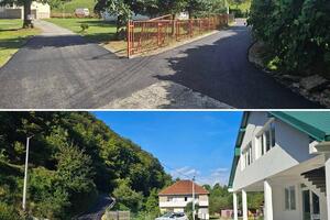 Asfaltiran put u Lozni, završeno asfaltiranje pristupnih puteva...