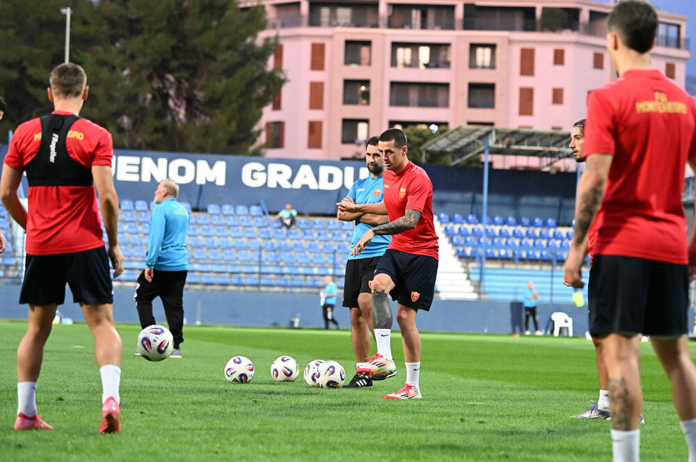 <p>Fudbalska reprezentacija Crne Gore u petak (20:45) u Podgorici dočekuje Češku u kvalifikacijama za Svjetsko prvenstvo. Tri danas kasnije "hrabri sokoli" gostuju Hrvatskoj (20:45)</p>
