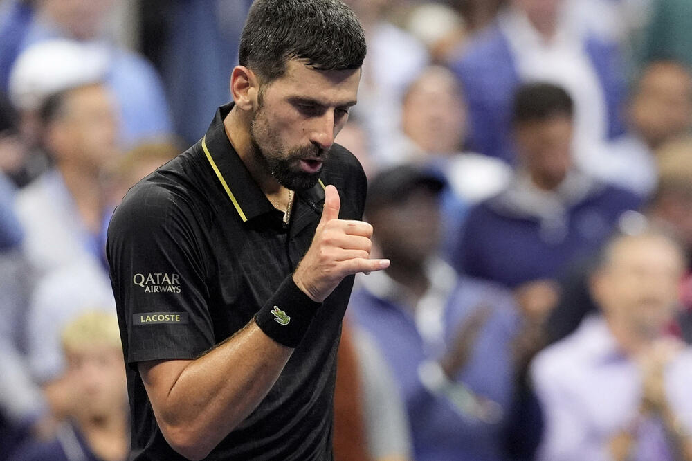 Đoković poslije pobjede nad Fricom, Foto: Eduardo Munoz