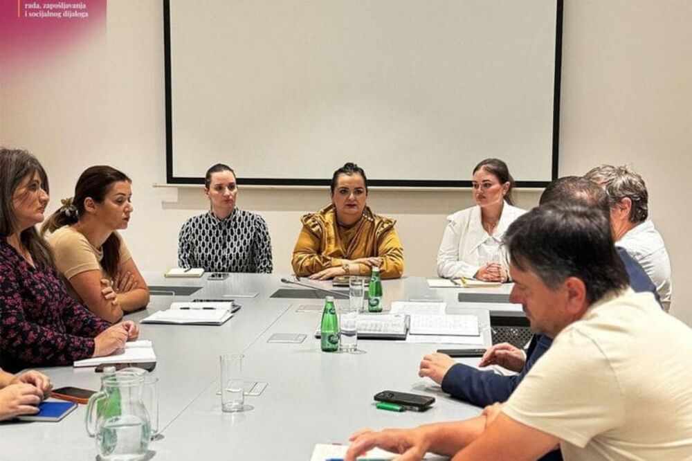 Sa sastanka, Foto: Ministarstvo rada, zapošljavanja i socijalnog dijaloga