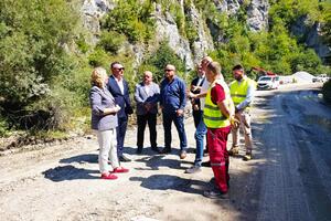 Počela rekonstrukcija puta Bioča - Petnjica