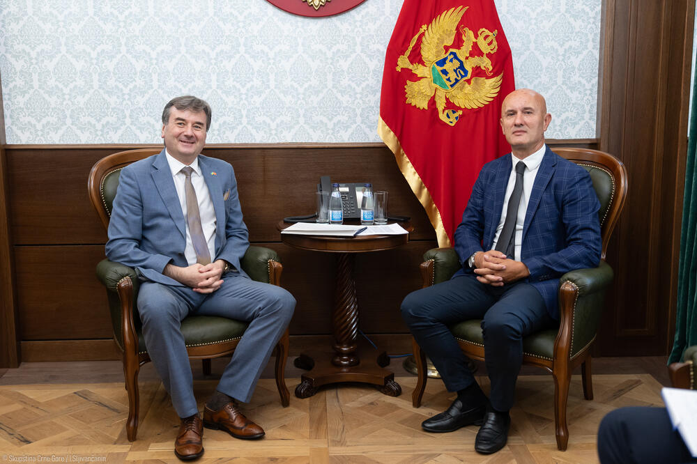 Gerasimenko i Laković, Foto: Skupština Crne Gore