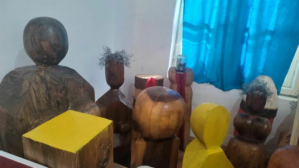 Detalj iz ateljea Andrijaševića