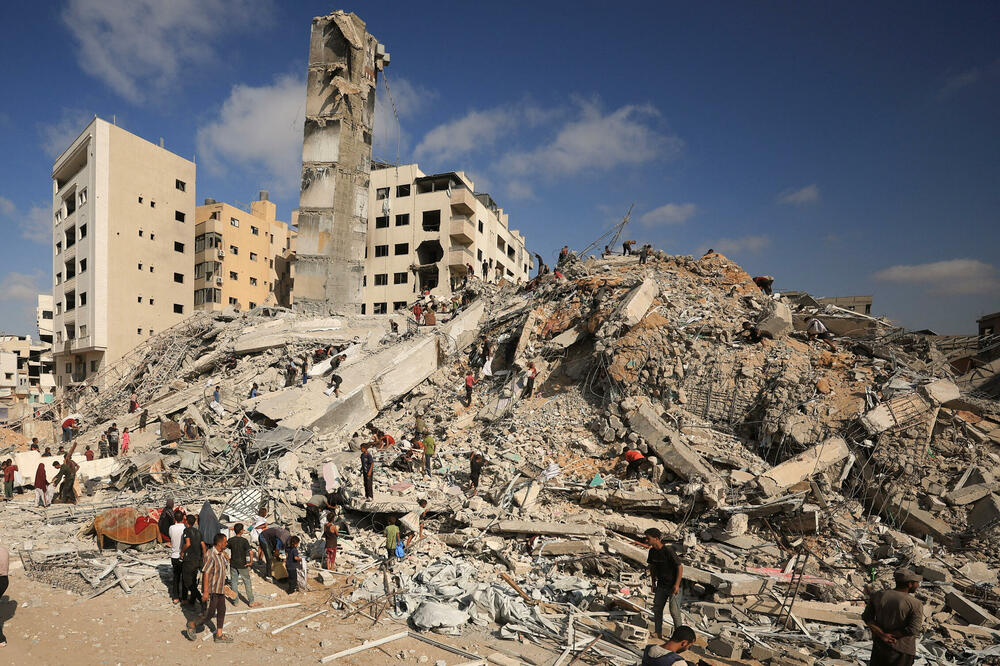 Mjesto udara izraelskih snaga, Foto: REUTERS