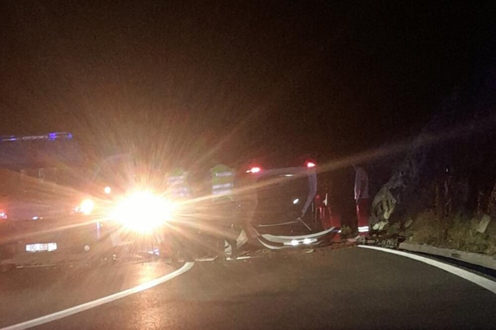 Sa mjesta nezgode, Foto: Patrola CG/Viber