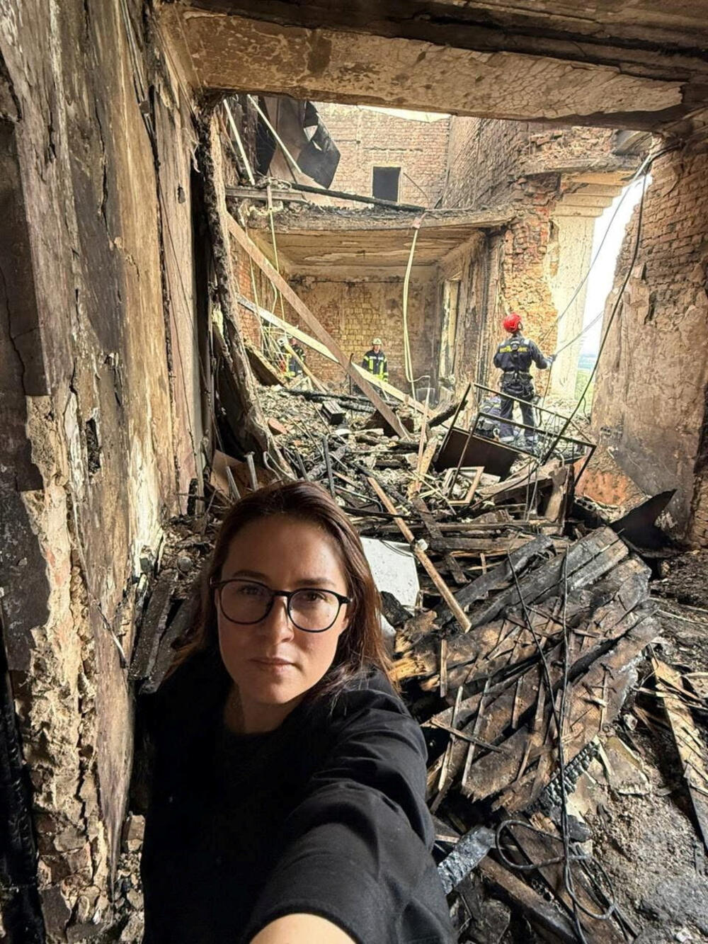 Sviridenko unutar zgrade sjedišta ukrajinske vlade