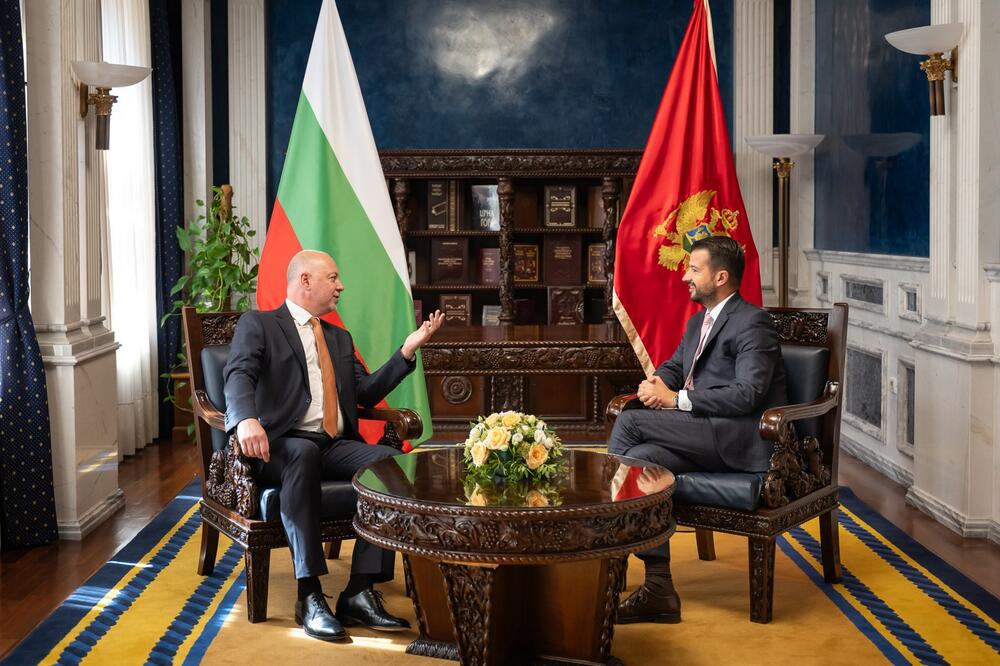 Željazakov i Milatović, Foto: Kancelarija za odnose sa javnošću predsjednika Crne Gore