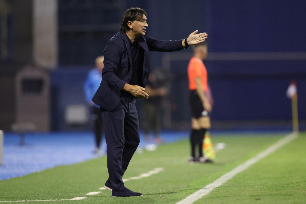 Dalić na meču sa Crnom Gorom, Foto: Reuters