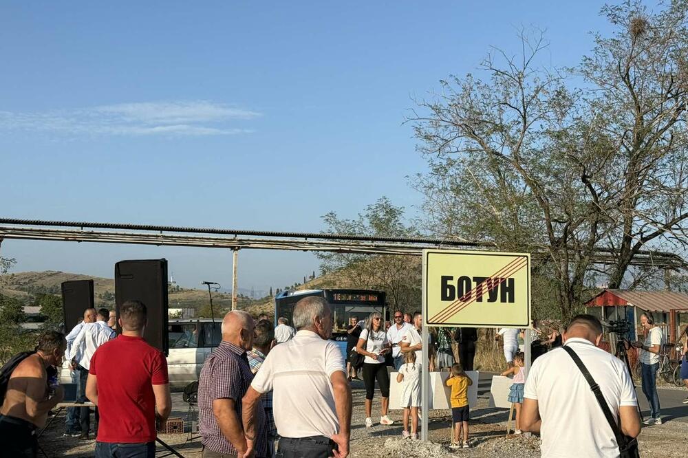 Sa ranijeg protesta protiv izgradnje postrojenja, Foto: Nikola Saveljić