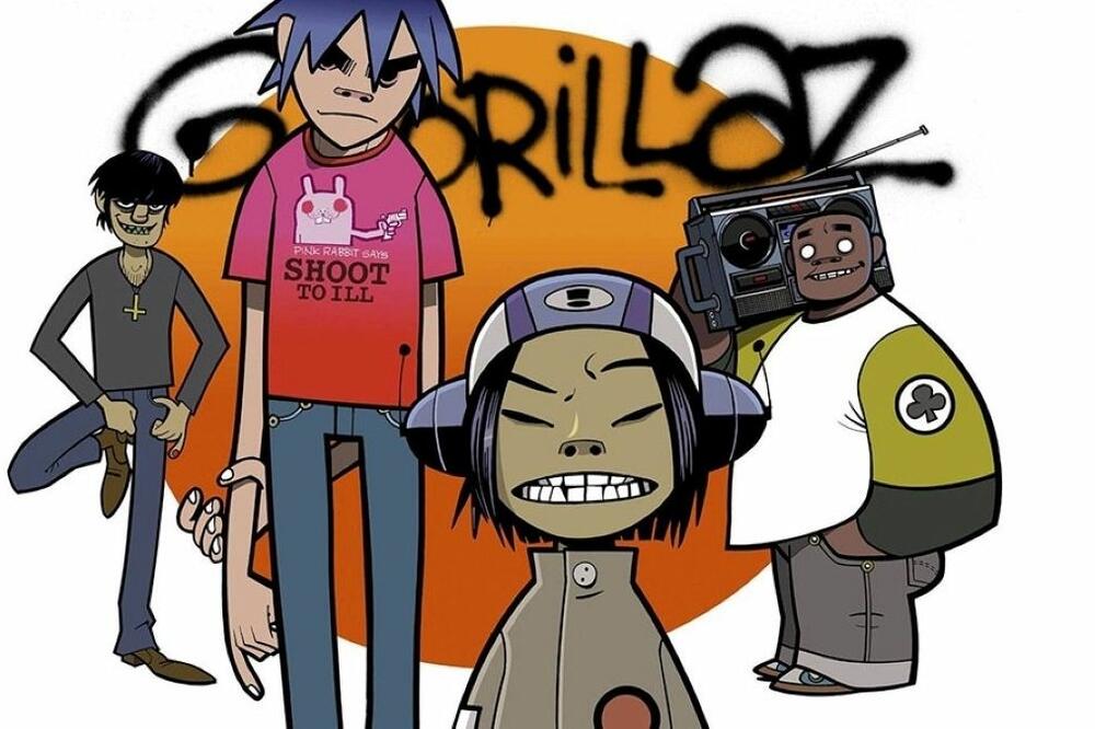 Foto: Gorillaz circa 2001