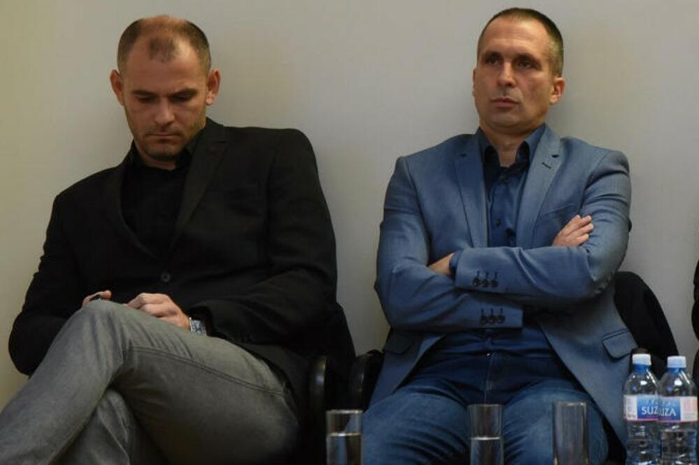 Petrović u društvu Ivana Brnovića, bivšeg trenera Budućnosti (arhiva), Foto: Luka Zeković
