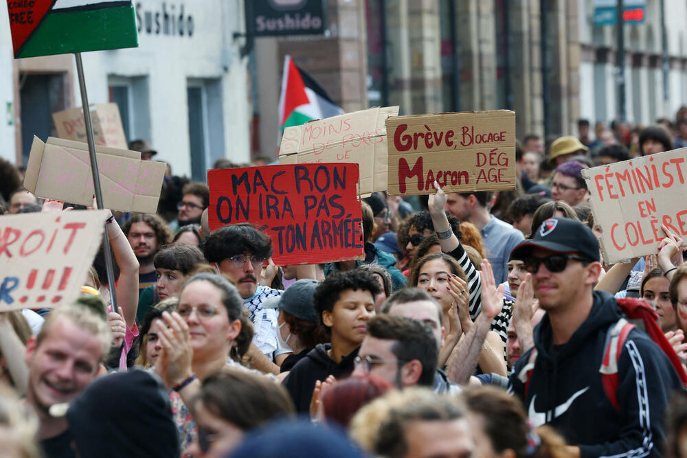 <p>Vlada je saopštila da je policija izvršila 473 hapšenja širom zemlje, uključujući 203 u Parizu, da je bilo 339 pritvorenih, a i da je 13 policajaca lakše povrijeđeno<br /> </p>