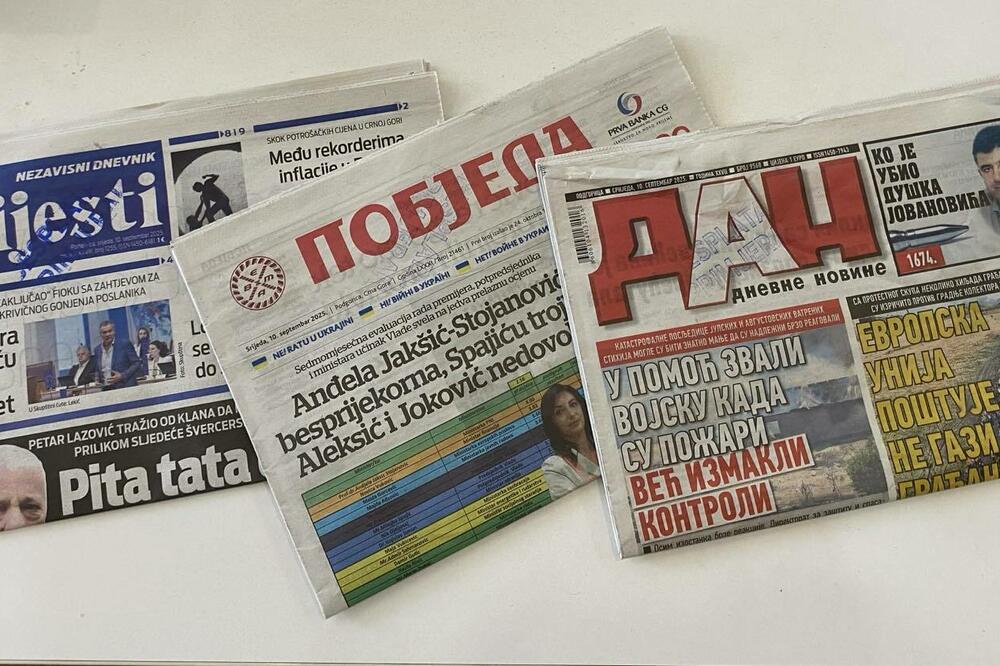 Domaće novine pred gašenjem ili otpuštanjem zaposlenih, Foto: vijesti