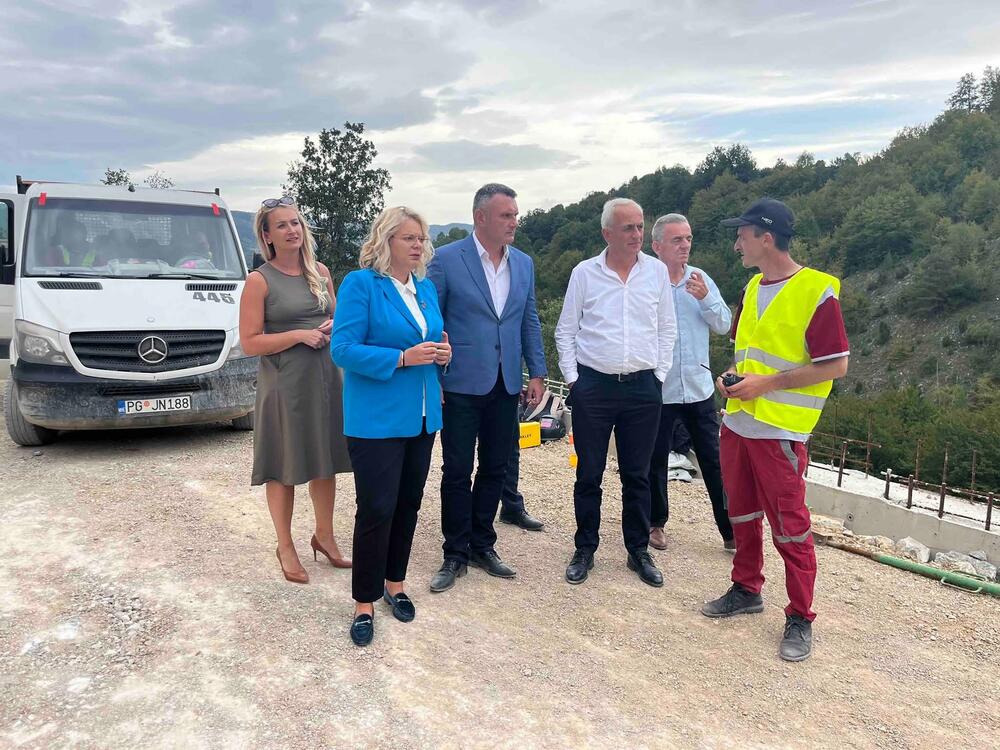 Vukićević obišla radove u Pljevljima