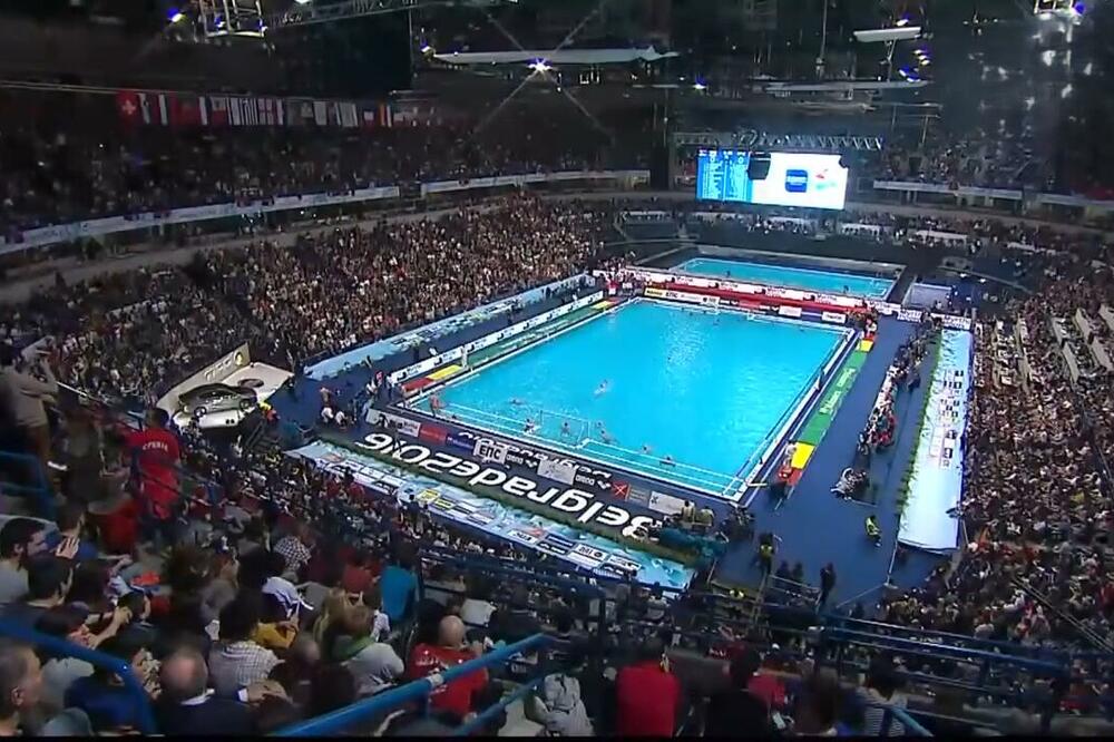 Beogradska arena tokom finala EP 2016., Foto: Printscreen YouTube