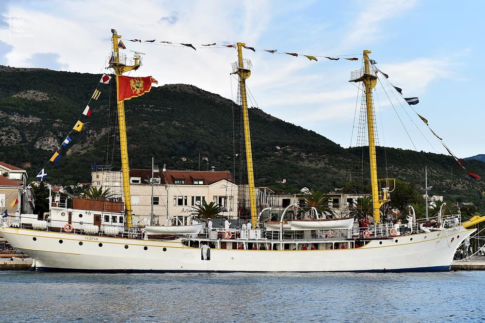 Simbol crnogorskog pomorstva ili “oteti hrvatski brod”: “Jadran”, Foto: Vlada Crne Gore