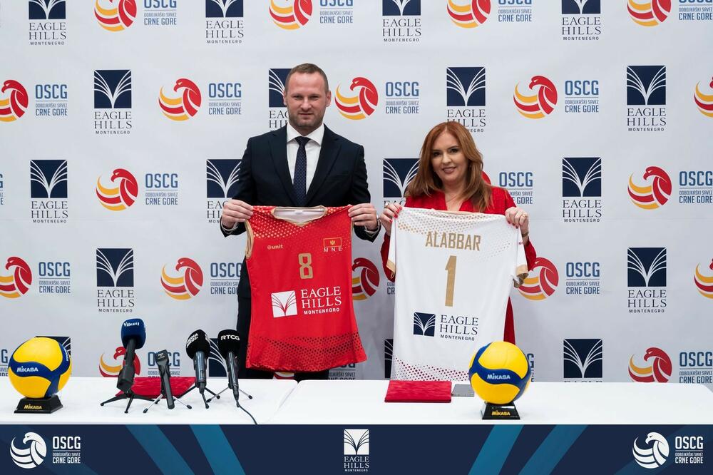 <p>Odbojkaški savez Crne Gore potpisao ugovor sa kompanijom “Eagle Hills Montenegro”</p>
