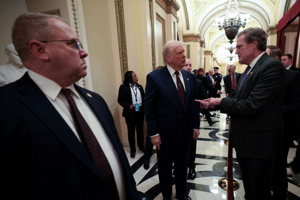 Tarner u razgovoru s Trampom, Foto: REUTERS