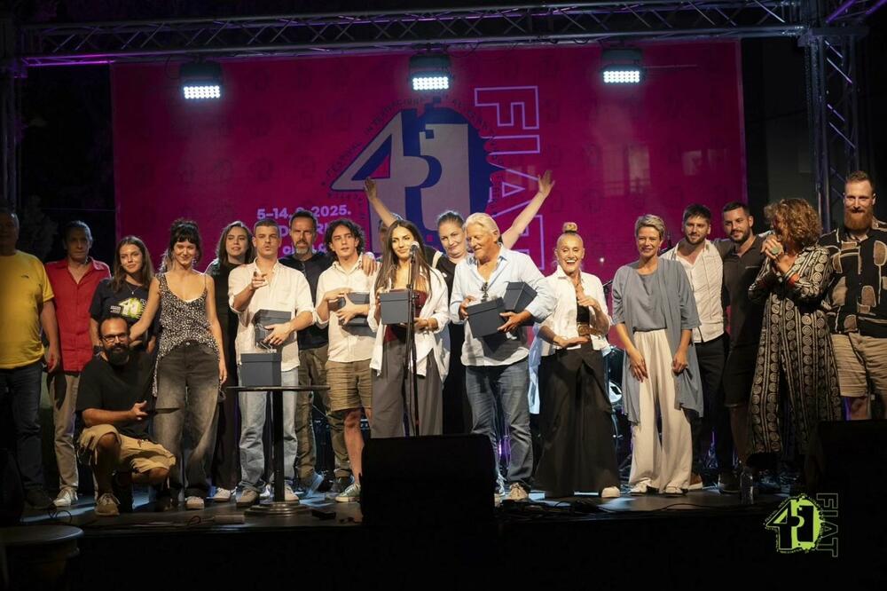 Sa dodjele nagrada, Foto: Duško Miljanić