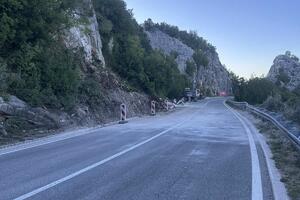 Put Cetinje – Budva ponovo otvoren za saobraćaj