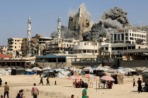 Grad Gaza bombardovan poslije posjete šefa američke diplomatije...