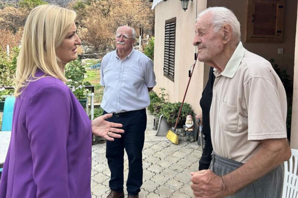 Borovinić Bojović u posjeti Piperima, Foto: Glavni grad Podgorica