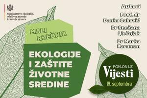 Danas poklon uz "Vijesti" - "Mali rječnik ekologije i zaštite...