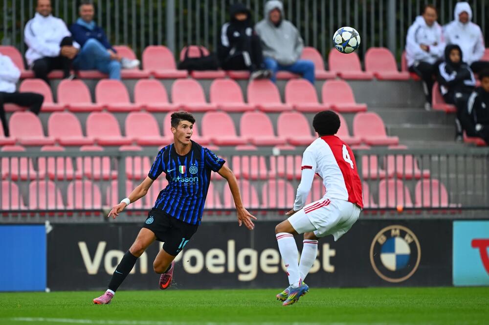 Vukoje na meču sa Ajaksom, Foto: Inter.it