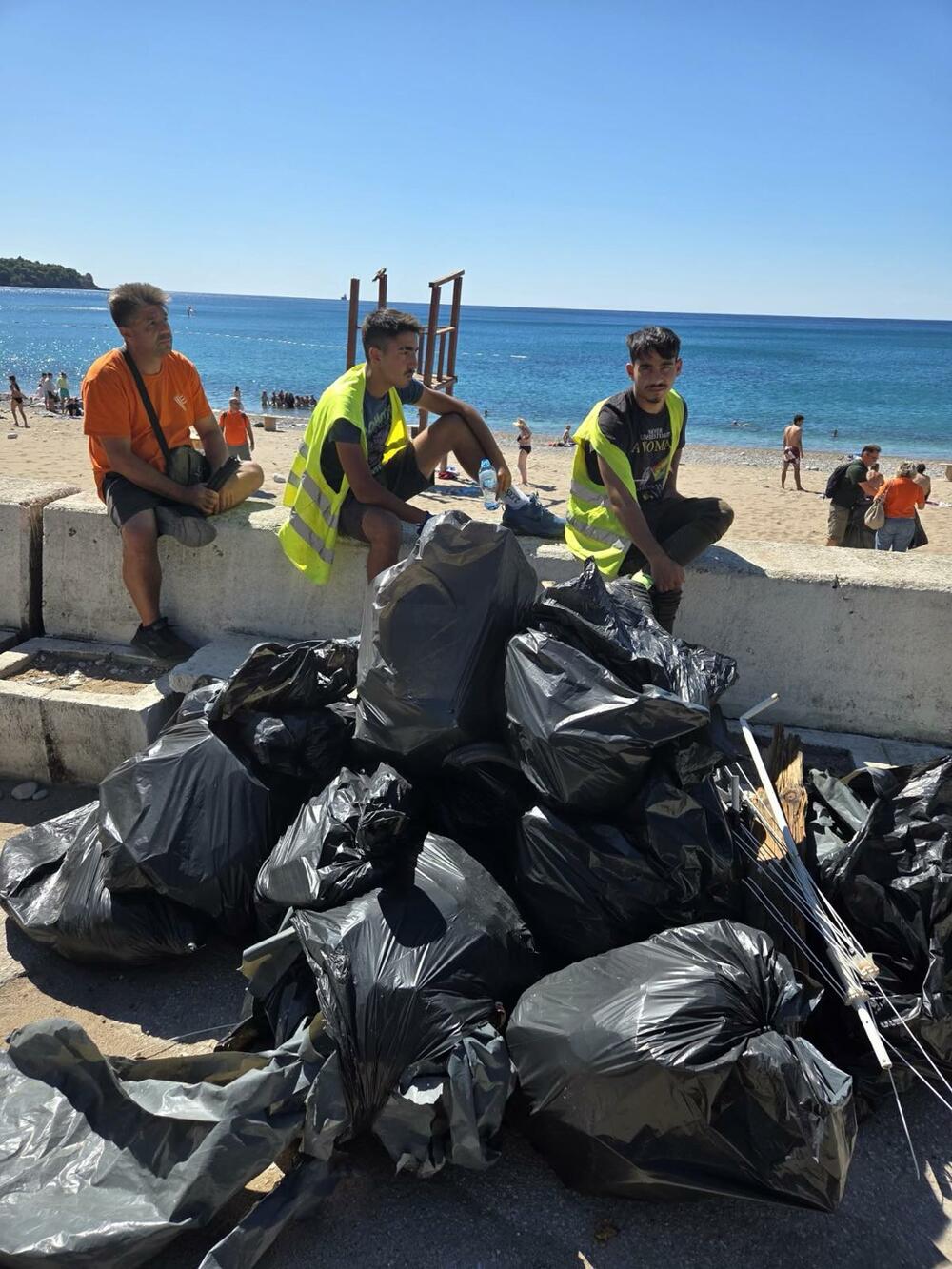 čišćenje plaža u Baru