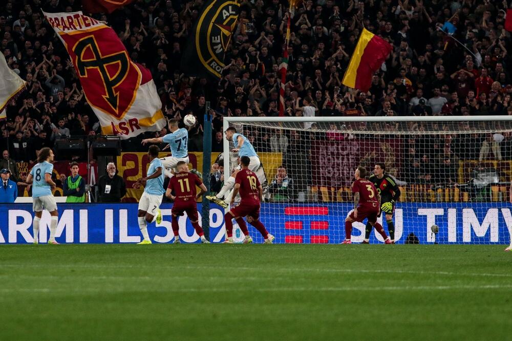 Biće vatreno u Rimu: Adam Marušić na jednom od ranijih "Derbija dela kapiale", Foto: Shutterstock