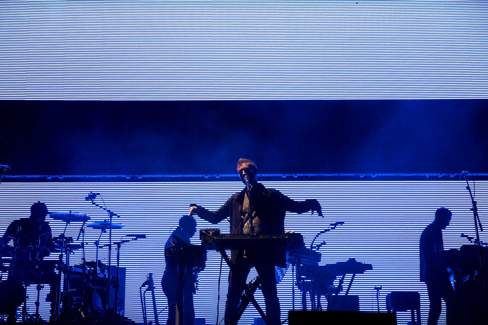 Detalj sa koncerta benda Massive Attack (arhiva), Foto: Shutterstock