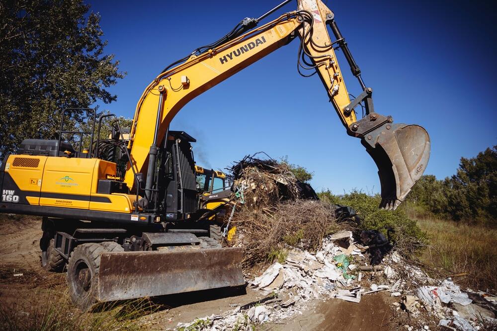 Sa akcije čišćenja, Foto: Evropska kuća