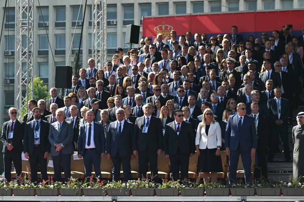 Knežević i Mandić među zvanicama, Foto: Peđa Vučković/BETA