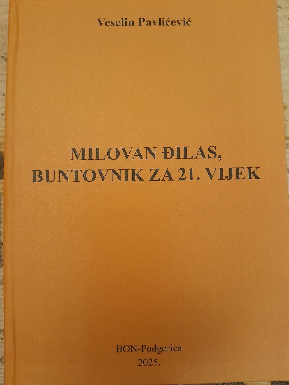 Nova knjiga Veselina Pavlićevića