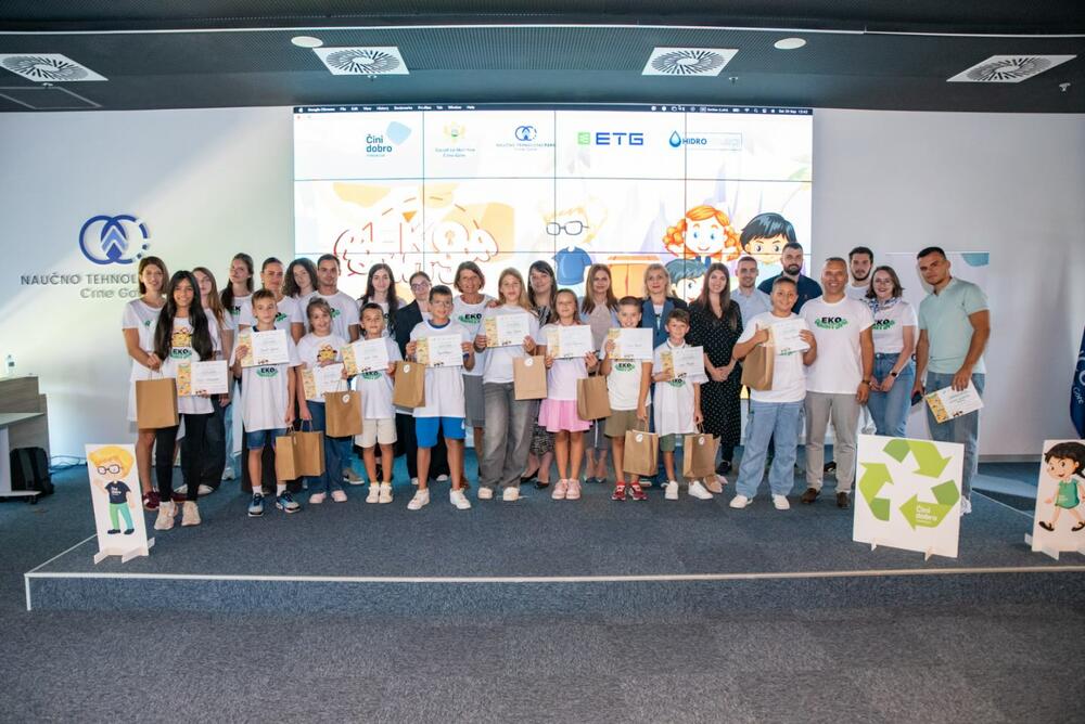 <p>U saopštenju se fondacije "Čini dobro" se navodi da je "Eko Avantura" inovativna društvena igra koja kroz zabavu i timski rad podstiče razvoj ekološke svijesti kod djece</p>