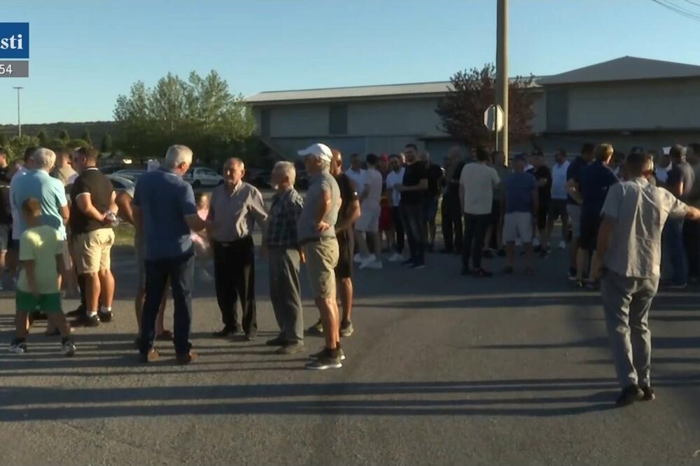 Detalj sa blokade, Foto: Screenshot/TV Vijesti