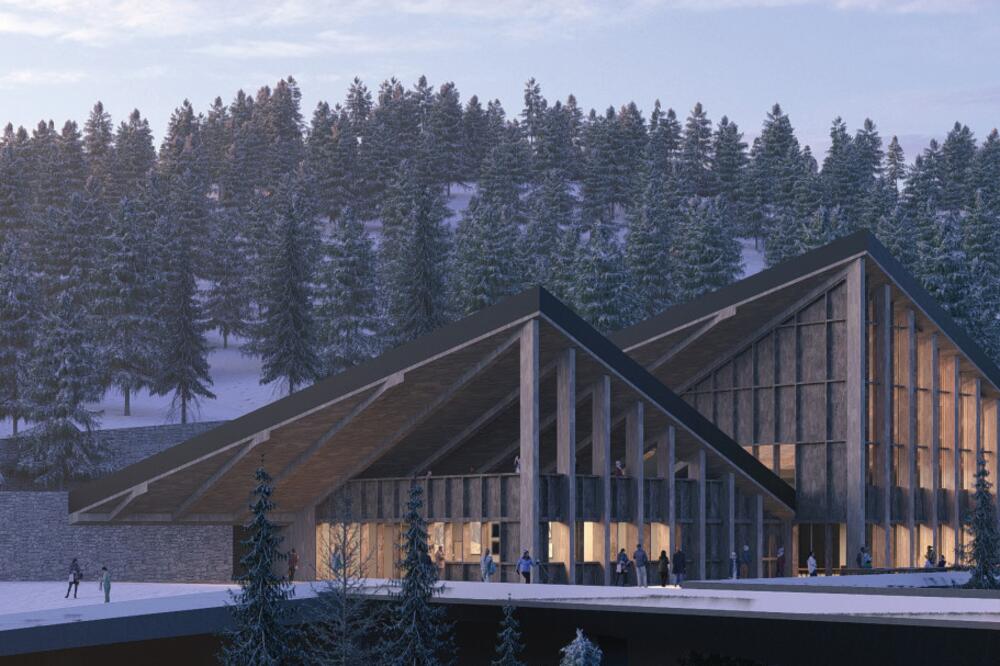 Idejno rješenje bazne stanice Hajla-Štedim, Foto: Ministarstvo prostornog planiranja, urbanizma i državne imovine