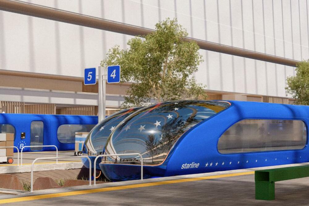 Vozovi u evropski plavoj boji: Idejni izgled Starline vozova, Foto: 21st Europe