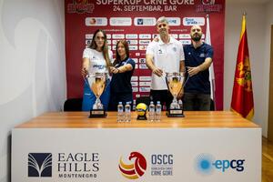 U srijedu u Baru Superkup Crne Gore 2025